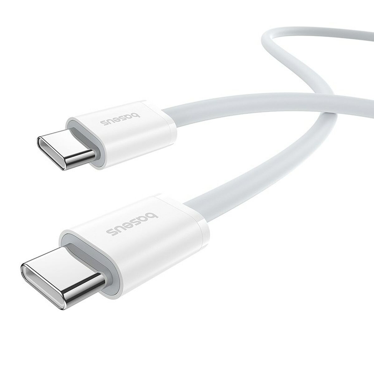 USB-C till USB-C Kabel Baseus P10365200211-00 Vit 1 m - 3