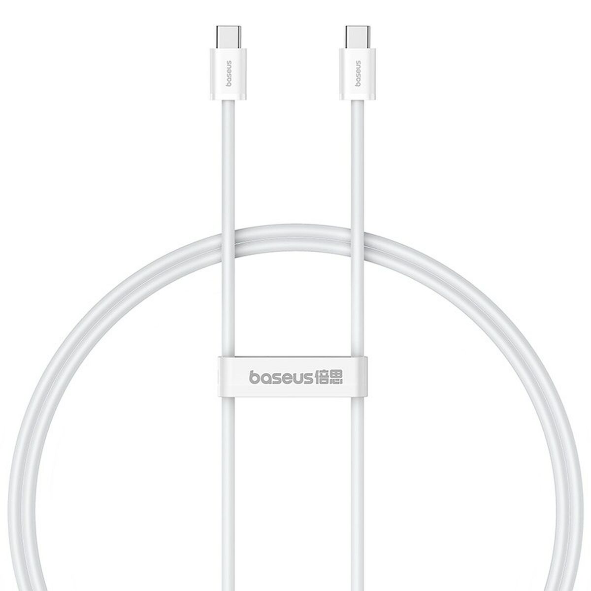 USB-C till USB-C Kabel Baseus P10365200211-00 Vit 1 m