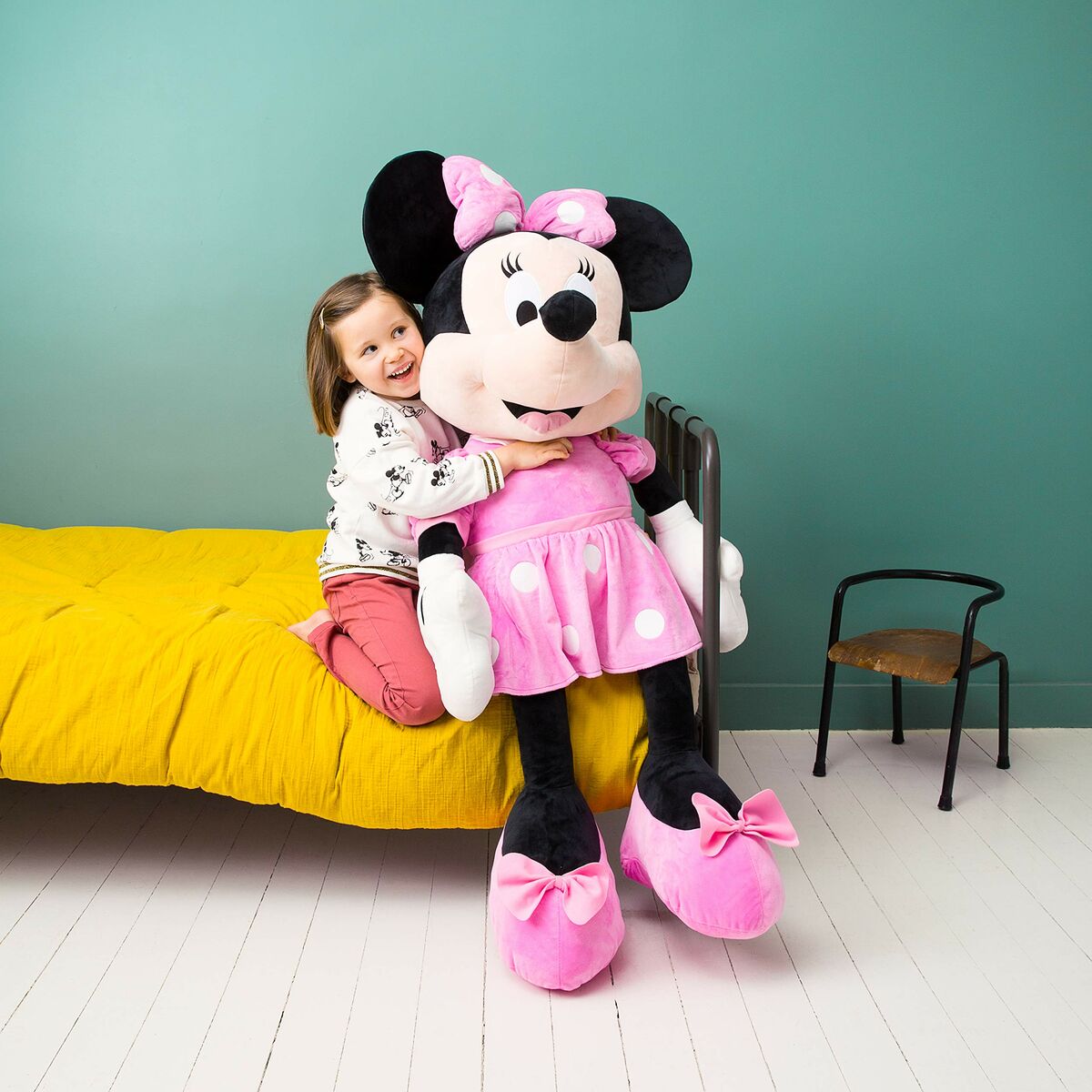 Mjukisleksak Minnie Mouse Rosa 120 cm - 3