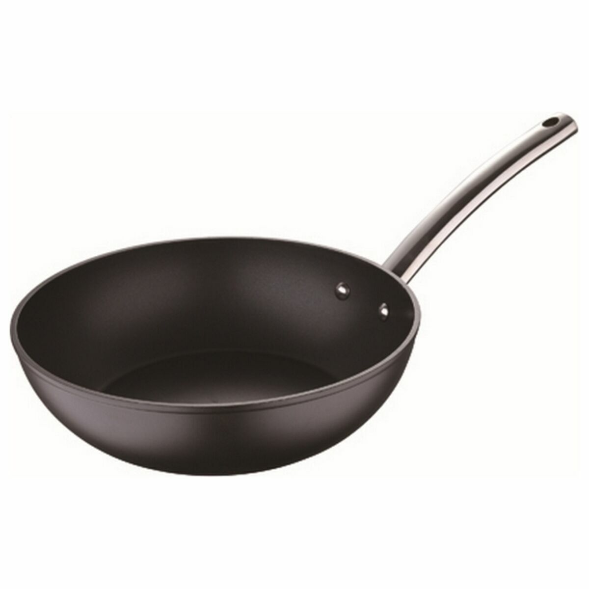 Wokpanna Masterpro Svart Aluminium Smitt aluminium (Ø 28 cm) - 2