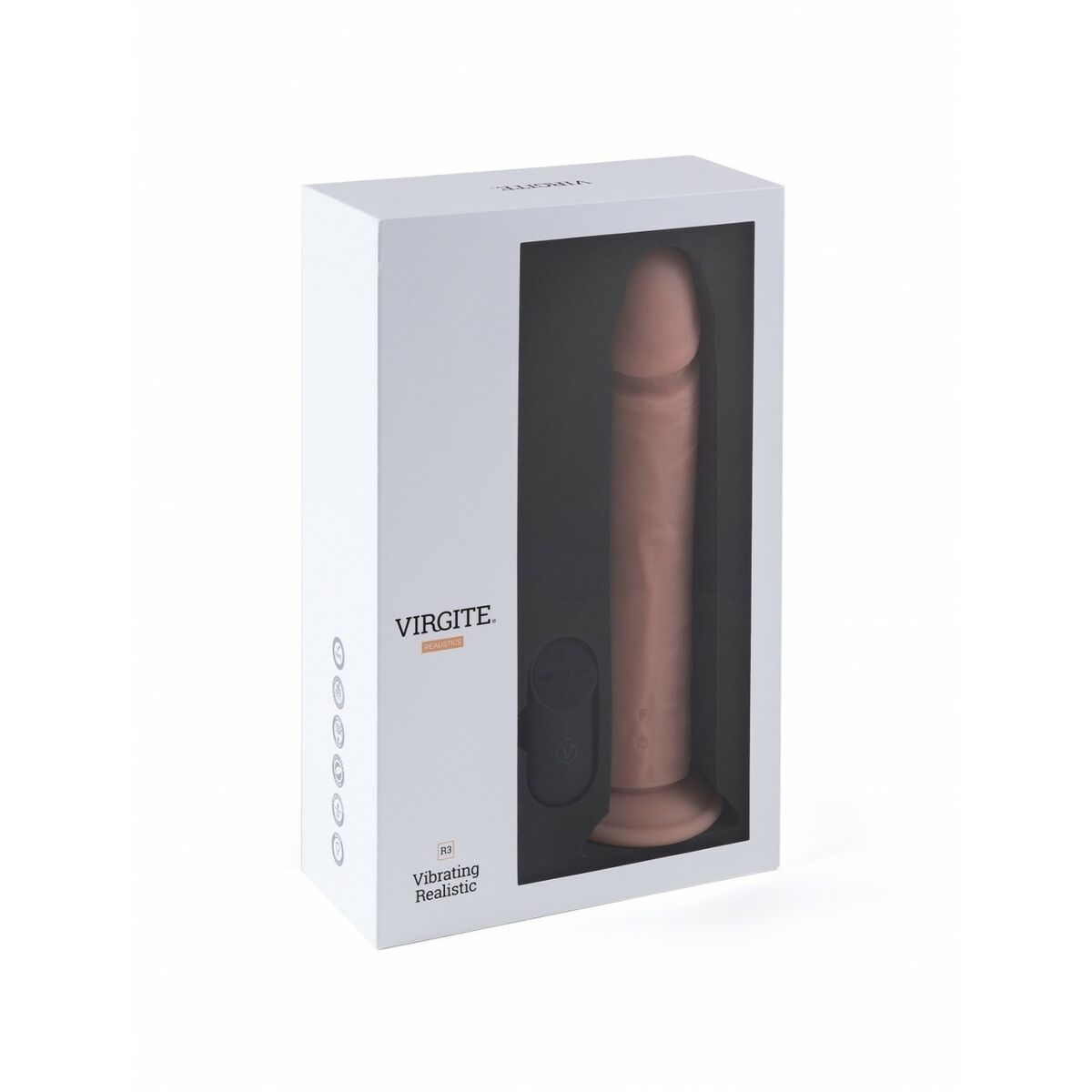 Realistisk vibrator Virgite 24,5 cm - 6