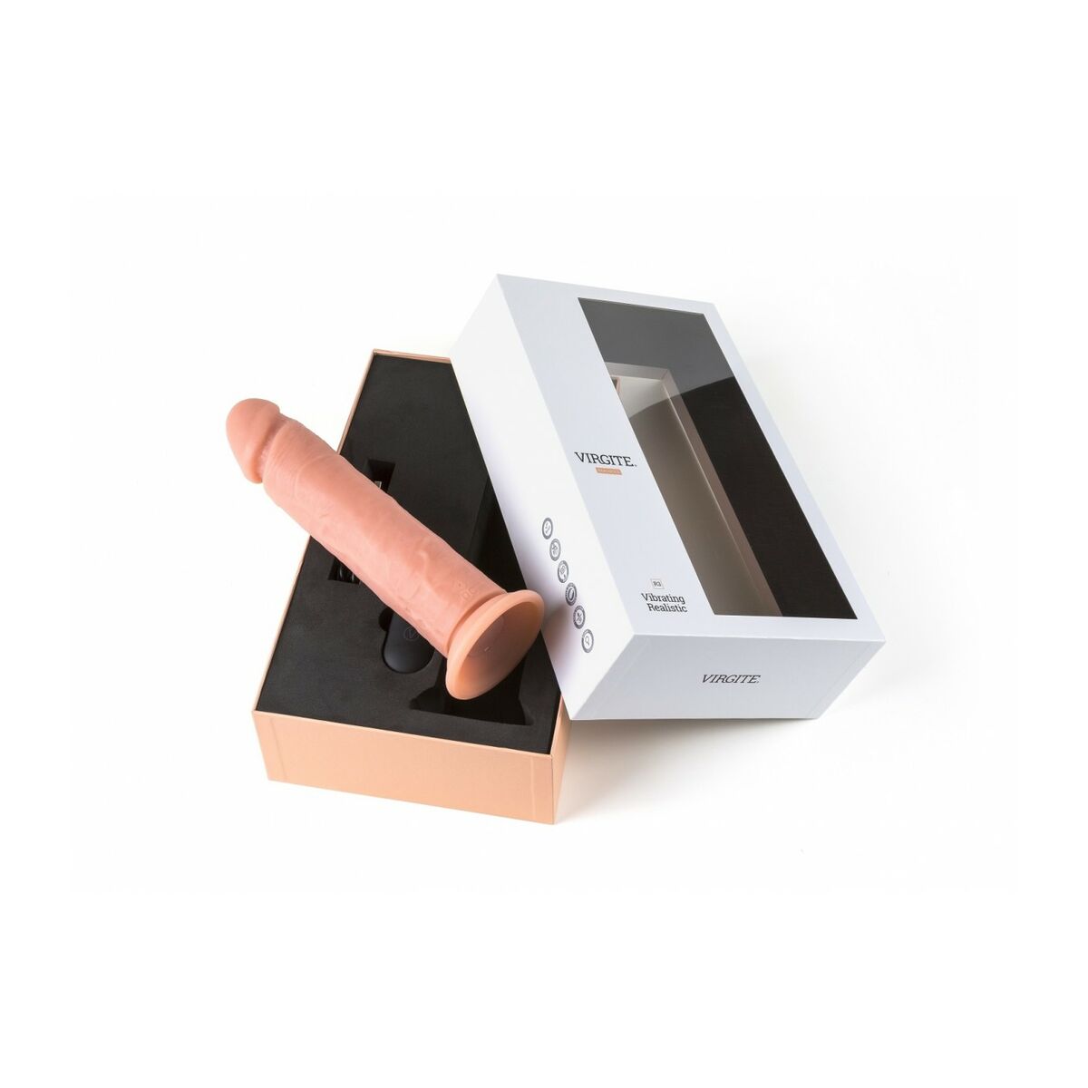 Realistisk vibrator Virgite 24,5 cm - 2