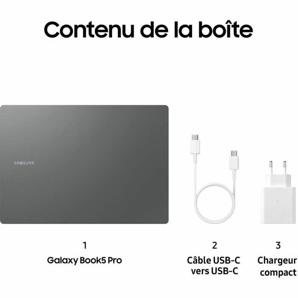 Bärbar dator Samsung GALAXY BOOK5 PRO 16" intel core ultra 7 256V 16 GB RAM 512 GB SSD - 6