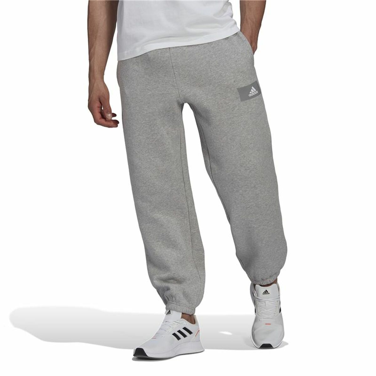 Byxor för vuxna Adidas Essentials FeelVivid Grå Män - 3