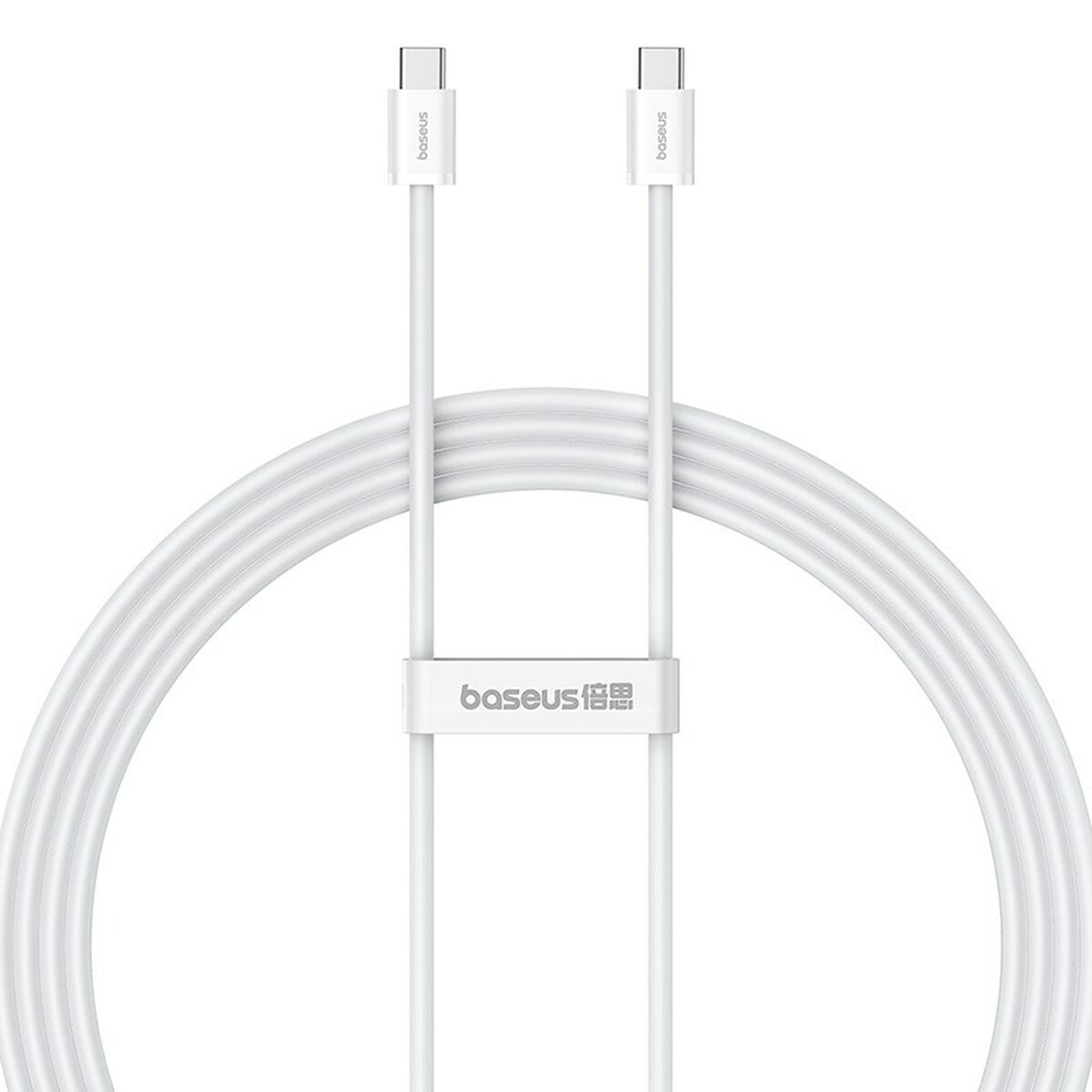 USB-C till USB-C Kabel Baseus P10365200211-01 Vit 2 m