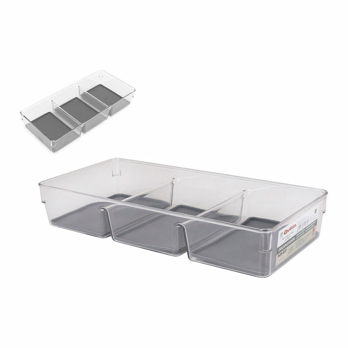 Organiserare Quttin Non-Slip PET (33 x 15,2 x 6 cm) - 2