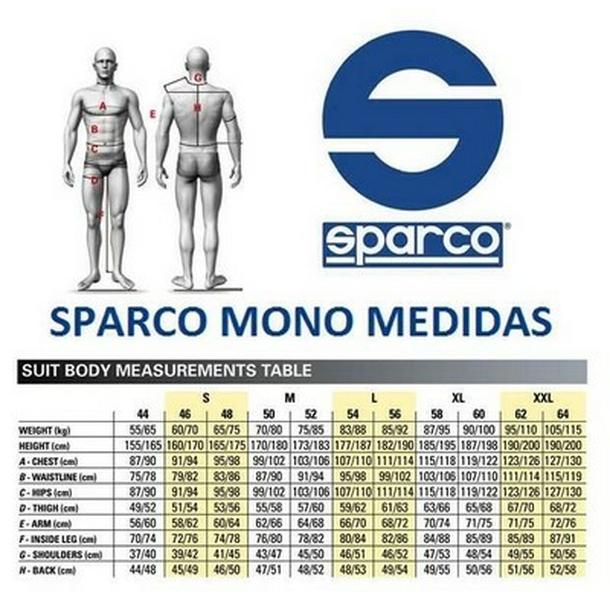 Snickarbyxor Sparco S0020011NR1S Svart - 2