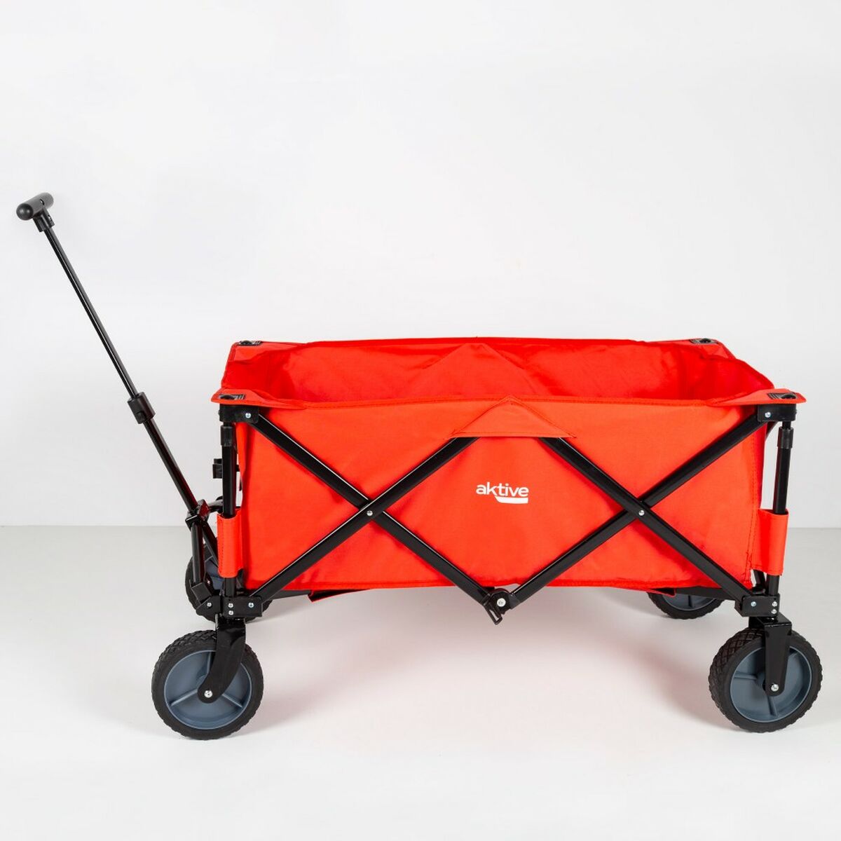 Multifunktionell Strandvagn Aktive 90 x 91 x 47 cm Röd Stål - 6