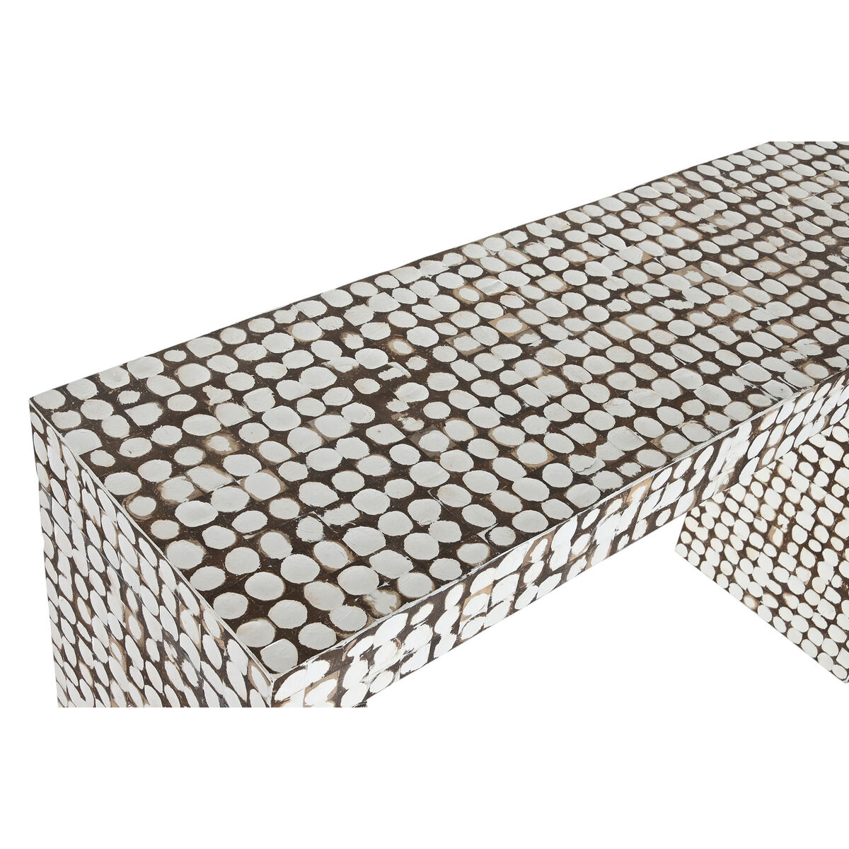 Mottagare Home ESPRIT Vit 123 X 36 X 81 cm - 2