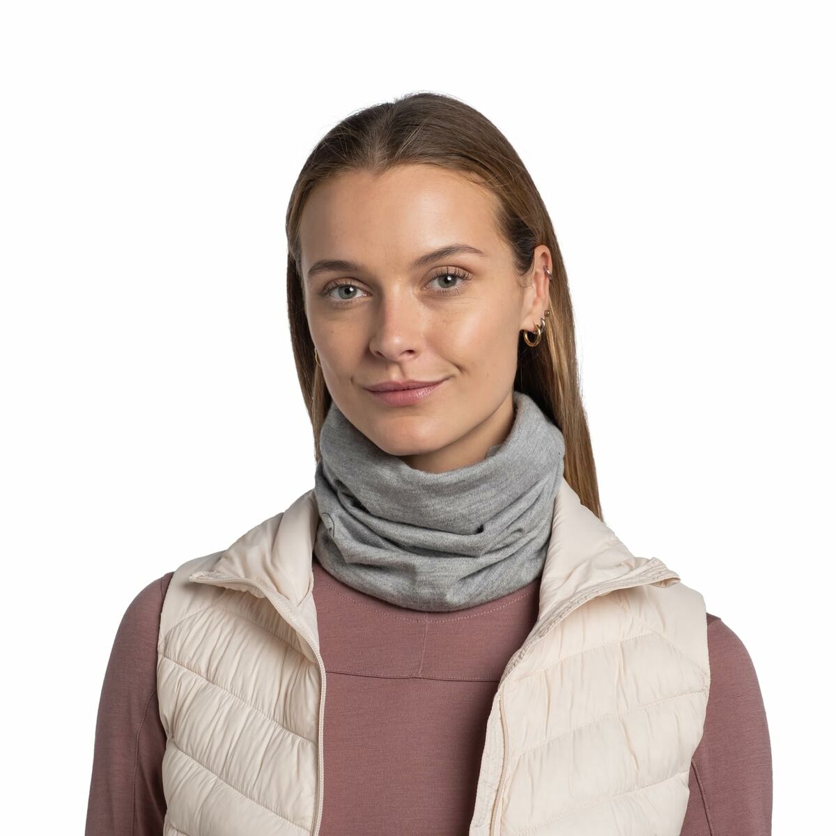 Nackvärmare Buff 113022.003.10.00 Grå - 3