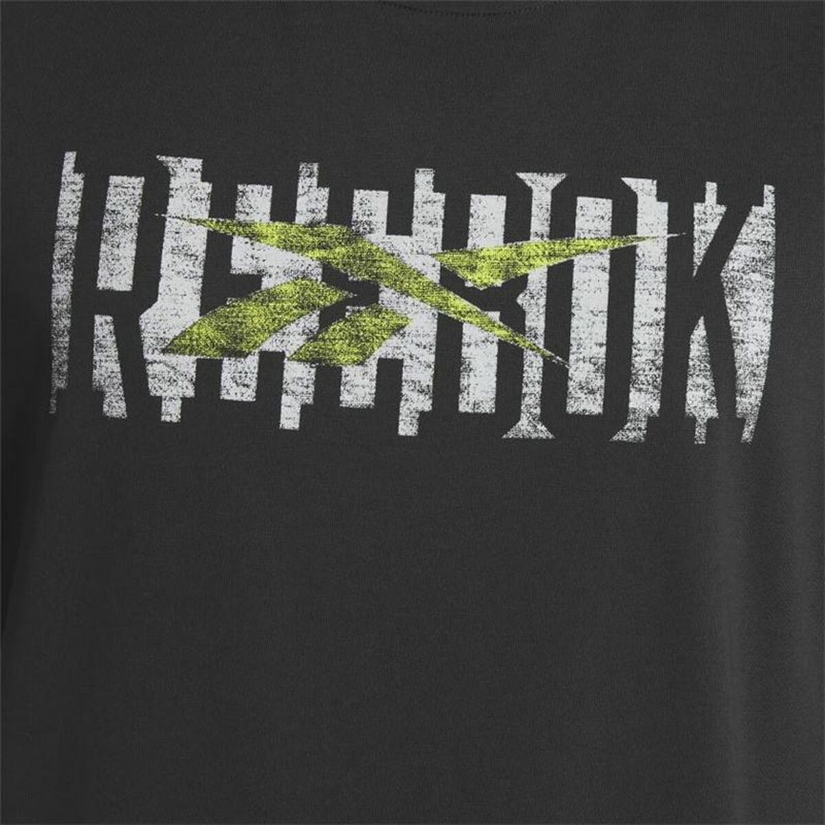 T-shirt Reebok Gs Reebok Fade Ss Svart - 4