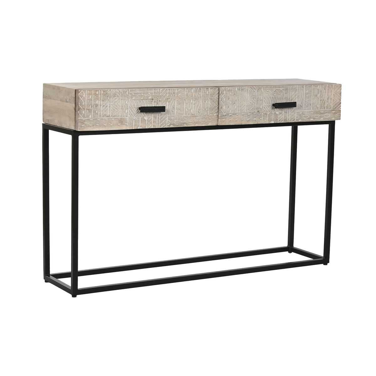 Mottagare Home ESPRIT Vit 120 x 30 x 76 cm