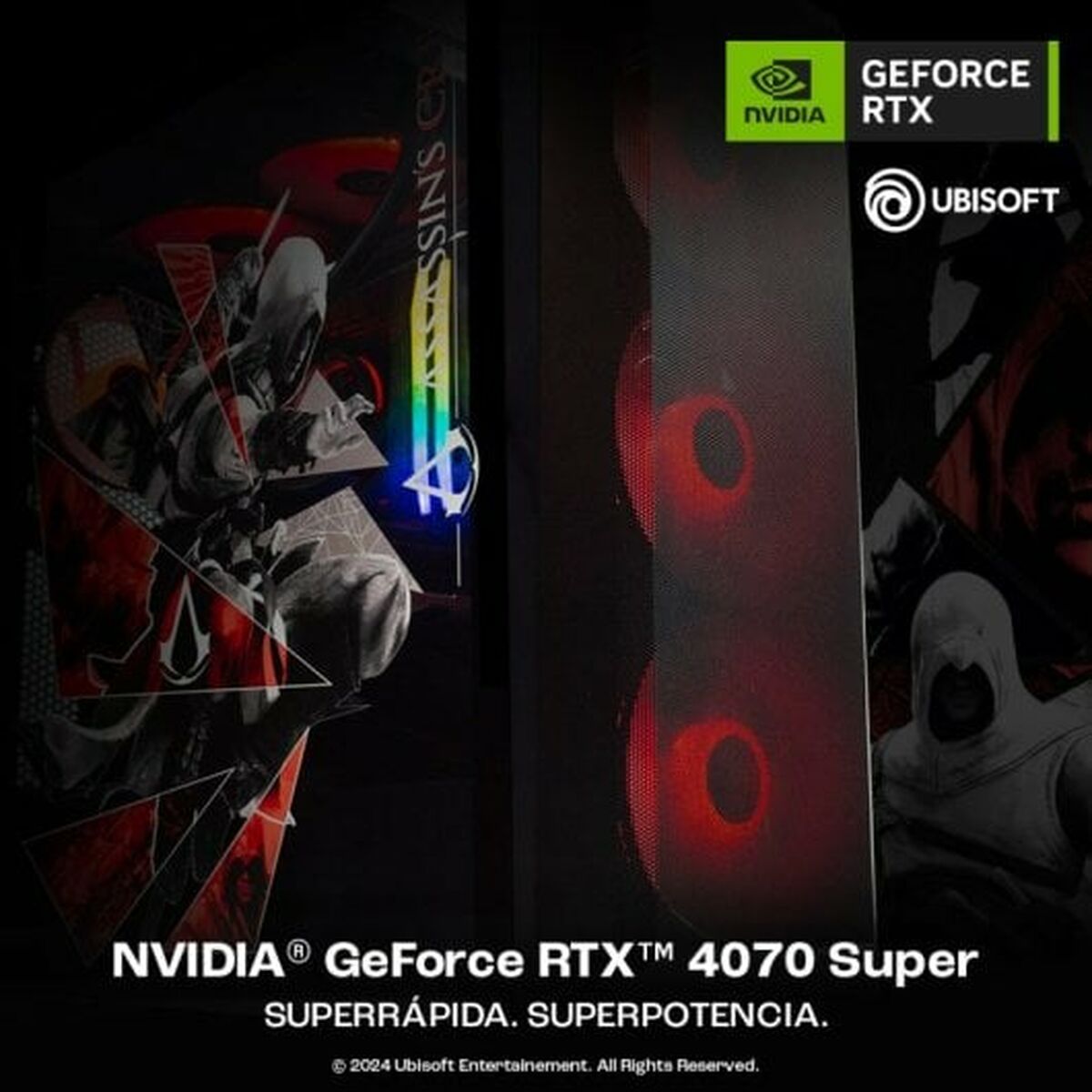 Bordsdator PcCom Imperial 32 GB RAM 2 TB SSD Nvidia Geforce RTX 4070 - 3