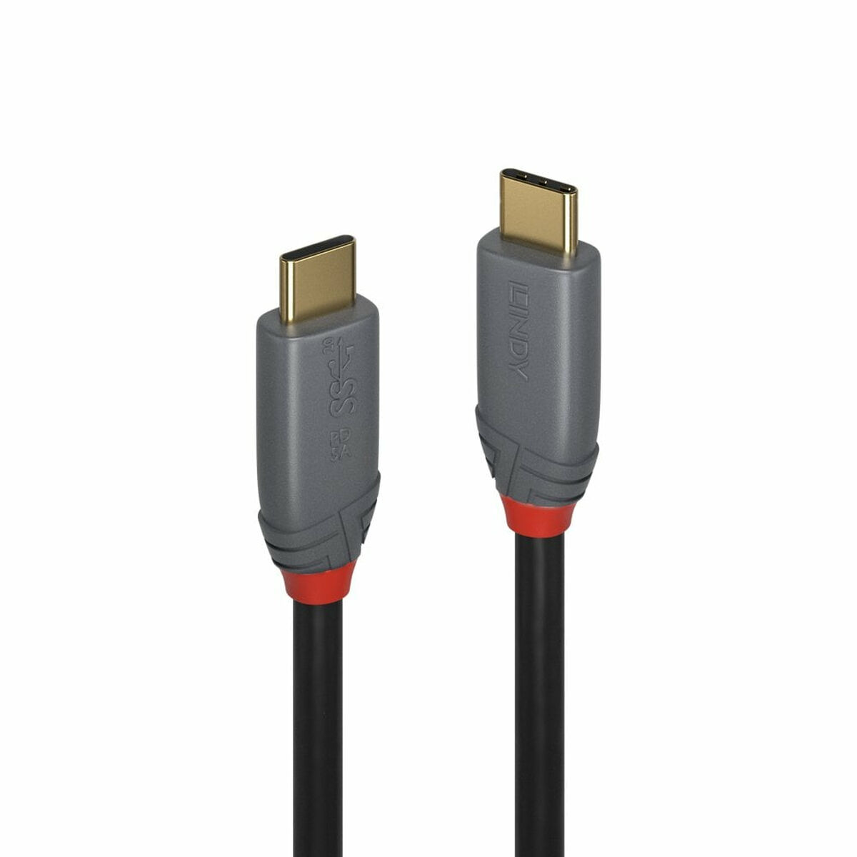 USB-kabel LINDY 36903 2 m Svart
