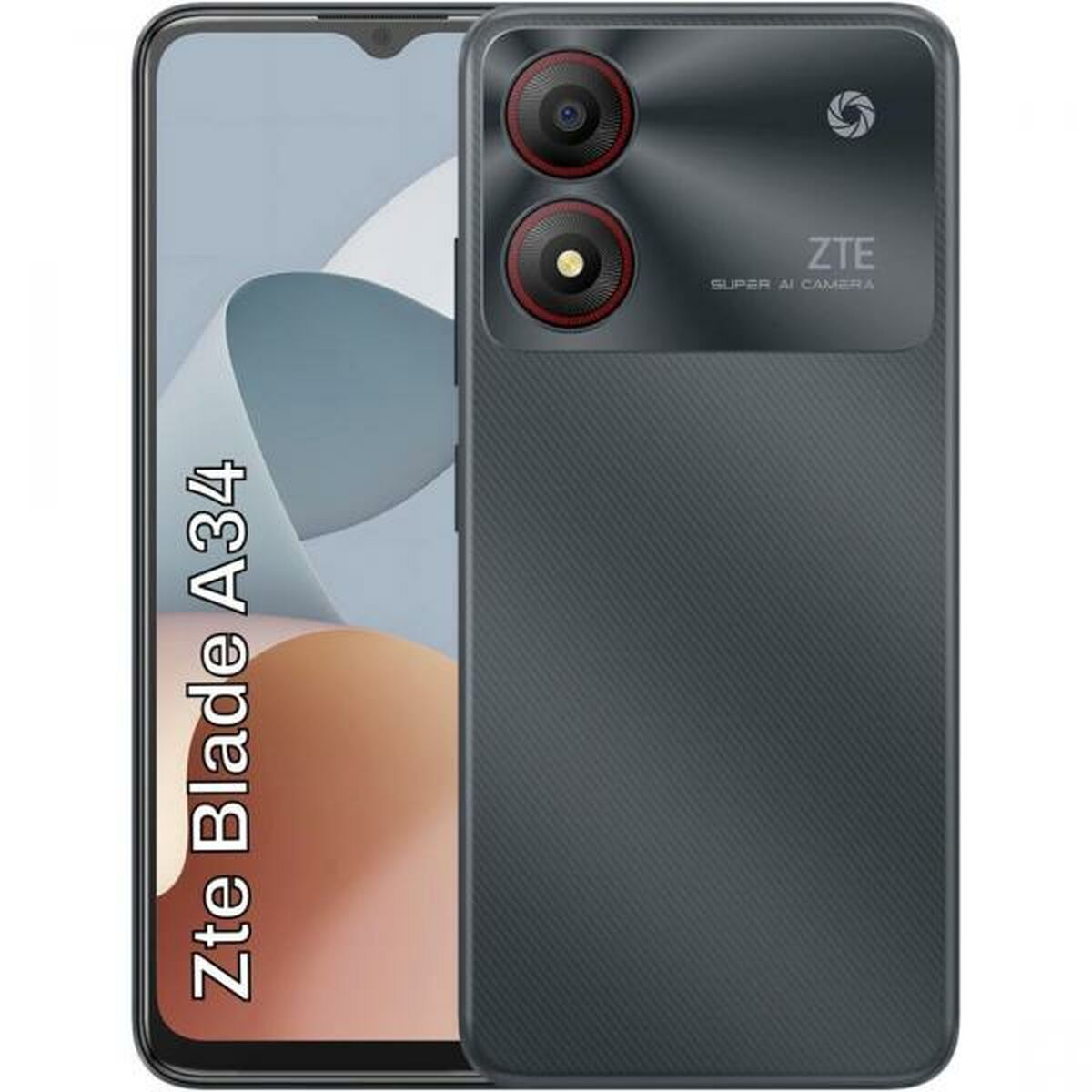 Smartphone ZTE Blade A34 6,6" 6 GB RAM 64 GB Grå Bluetooth