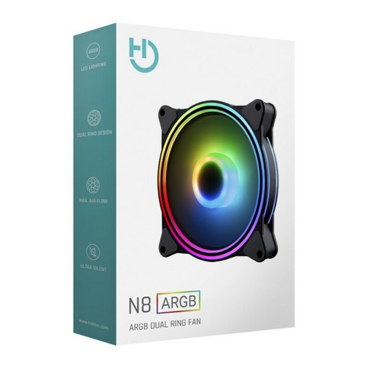 Bärbart Kylskåp Hiditec N8-ARGB LED RGB - 3