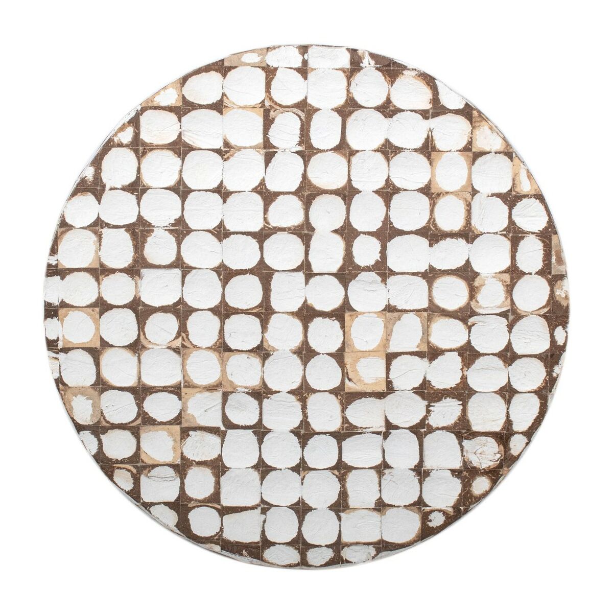 Sidobord Home ESPRIT Vit 40 x 40 x 42 cm - 2