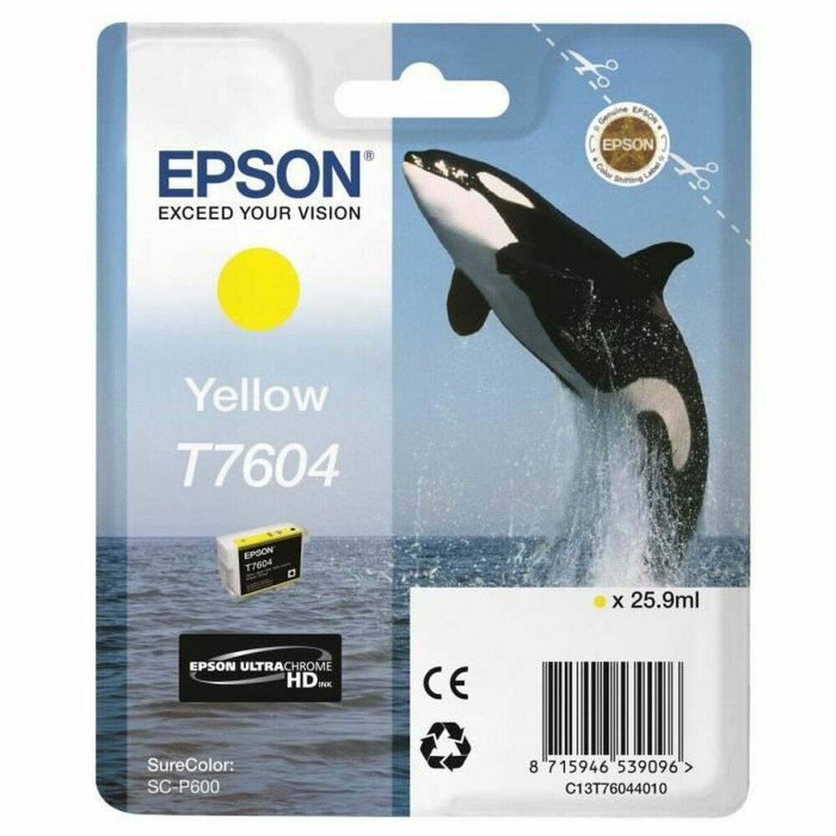 Original Bläckpatron Epson C13T76044010 Gul