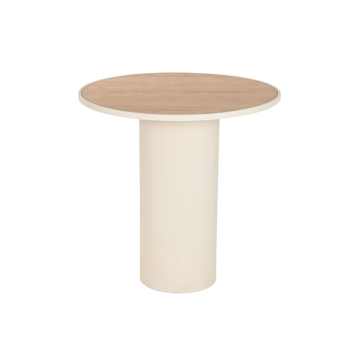 Sidobord Home ESPRIT Beige Naturell 75 x 75 x 75,5 cm