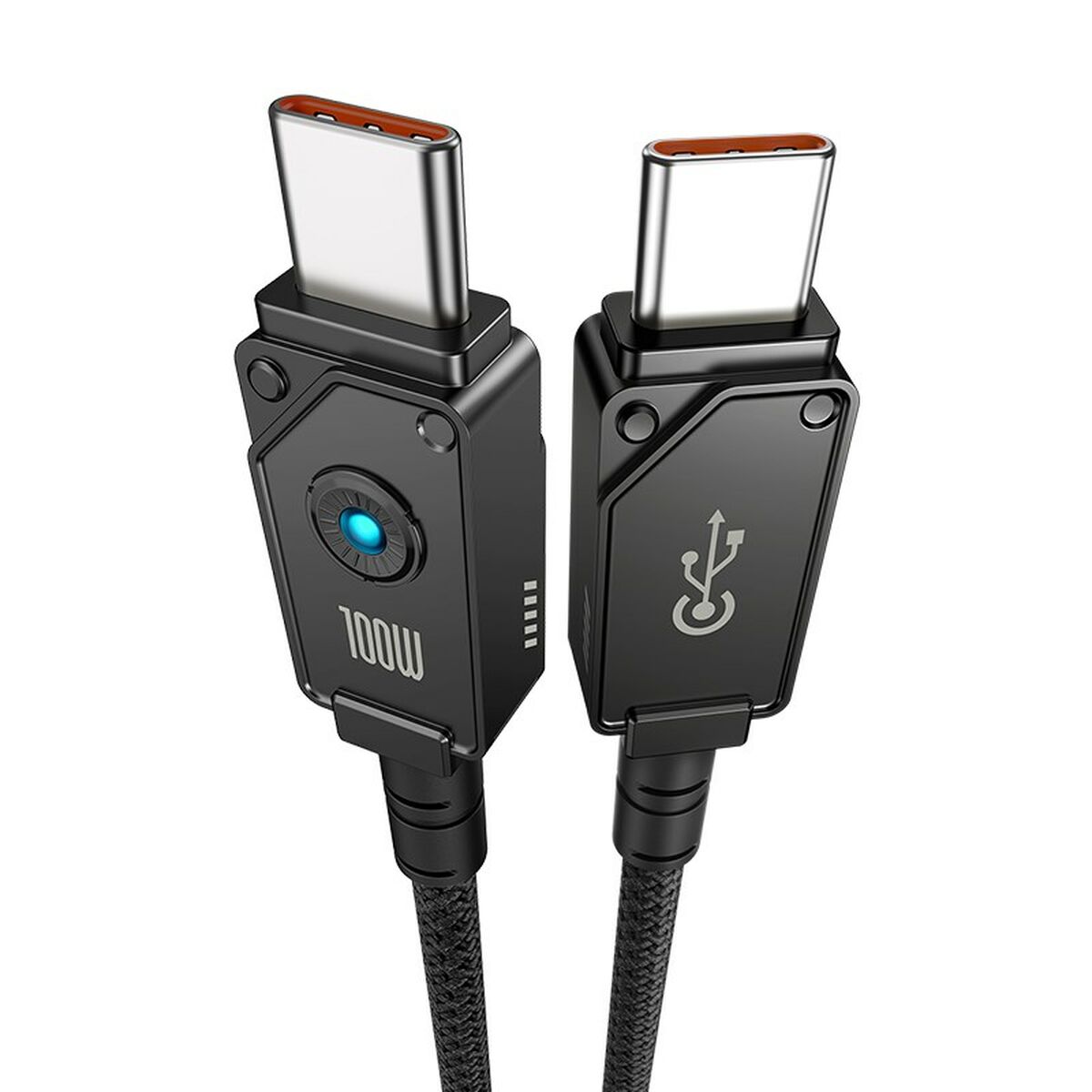 USB-C till USB-C Kabel Baseus P10355800111-01 Vit 2 m - 2