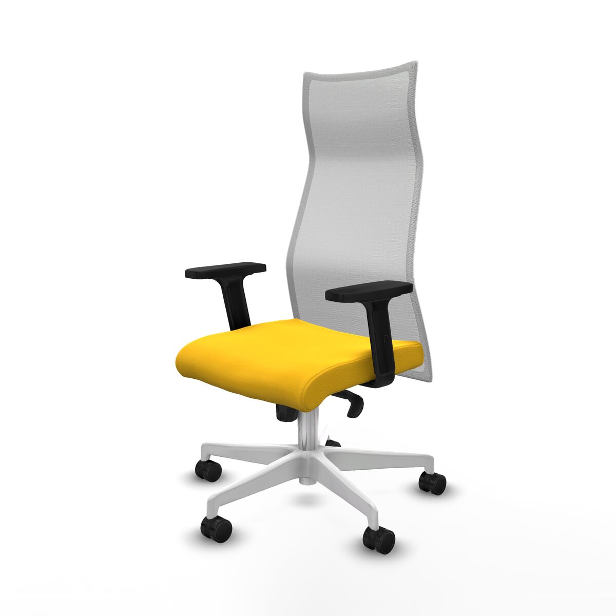 Kontorsstol Piqueras y Crespo B2D026N Gul - 2