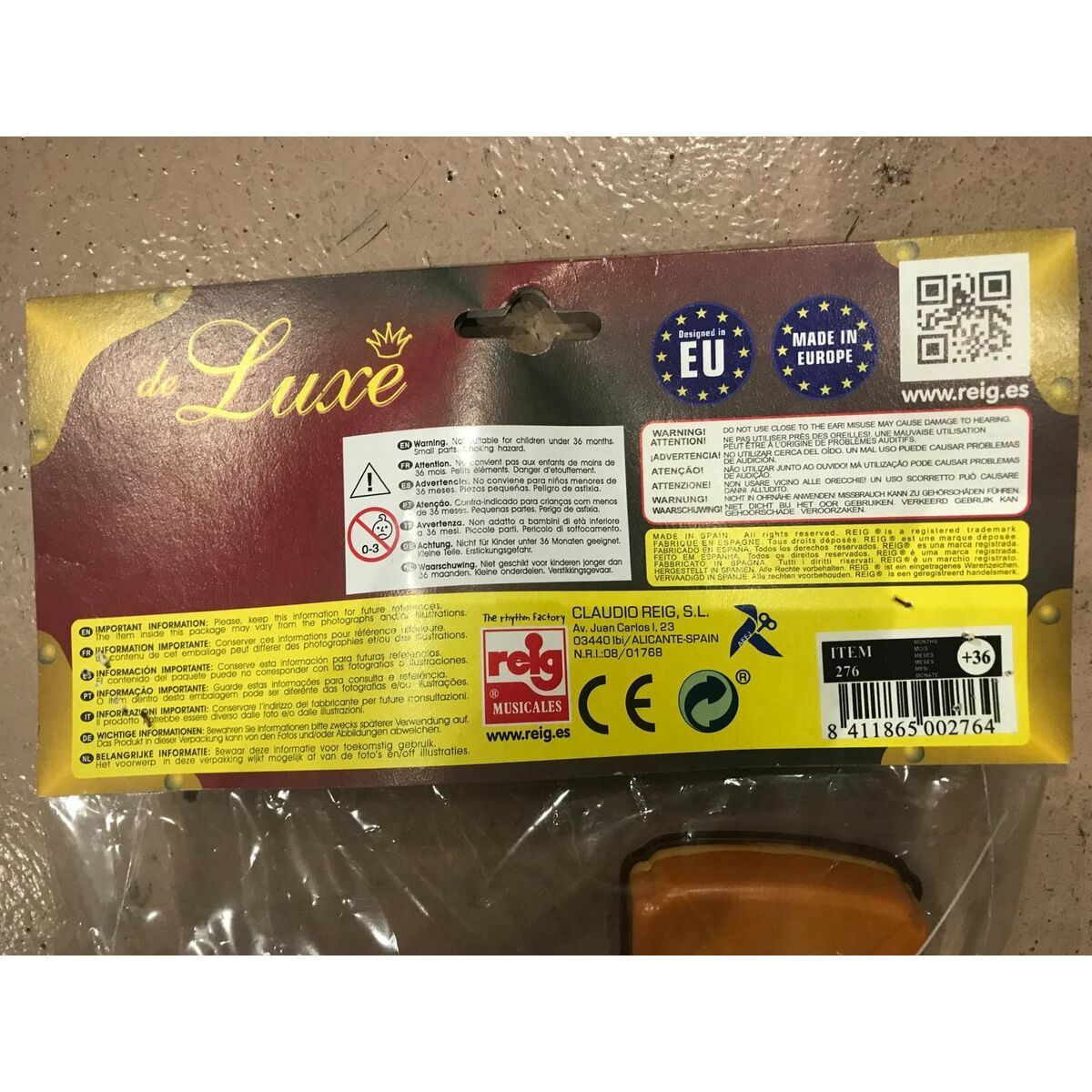 Gitarr för barn Reig Brun 4 Rep - 3