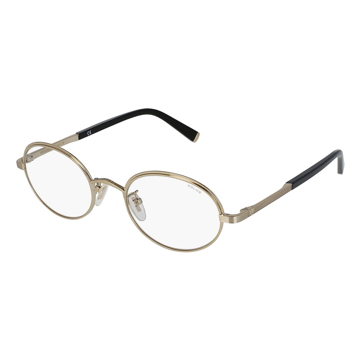 Herrsolglasögon Police Lewis 08 SPL-A-29 08FF Gyllene Ø 50 mm - 3