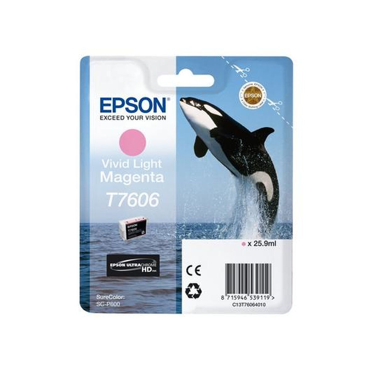 Original Bläckpatron Epson C13T76064N10 Magenta Ljus Magenta - 2