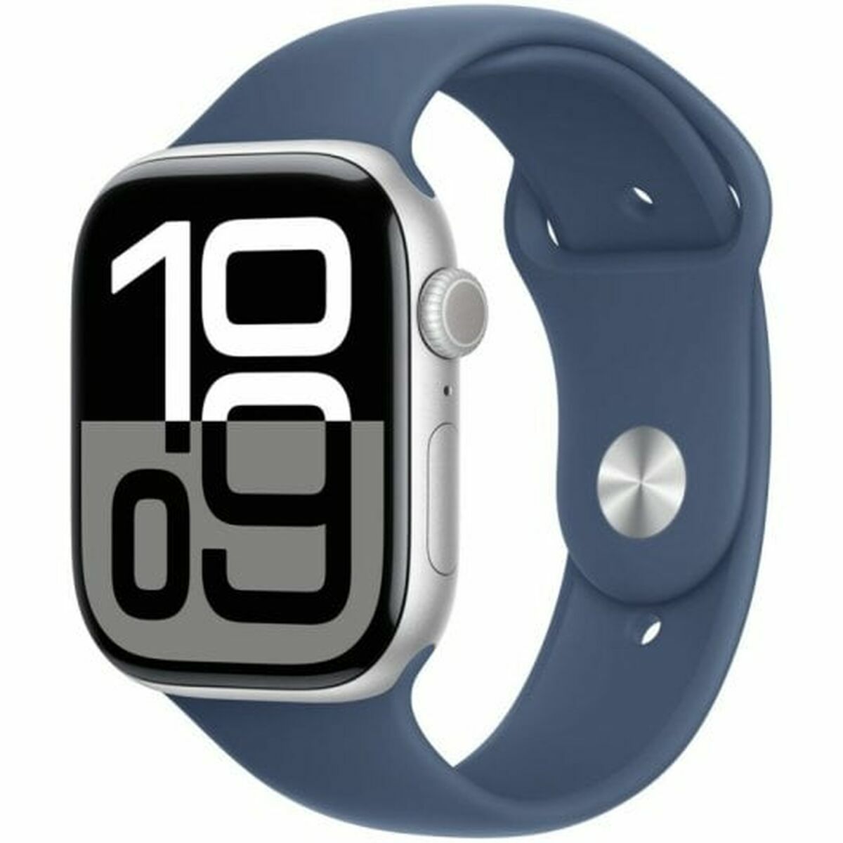 Herrklocka Apple MWWL3QL/A Blå Silvrig