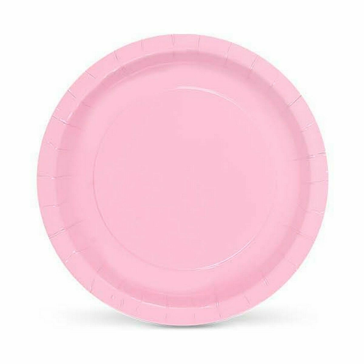 Tallriksset Algon Engångsanvändning Papp 20 cm Rosa 10 Delar (36 antal) - 2