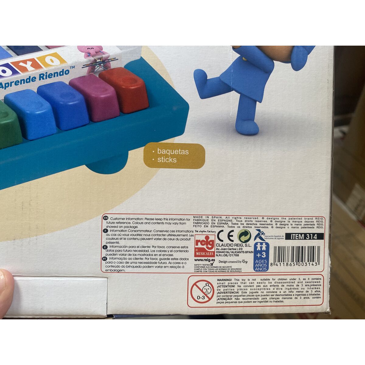 Xylofon Pocoyo Barn - 3