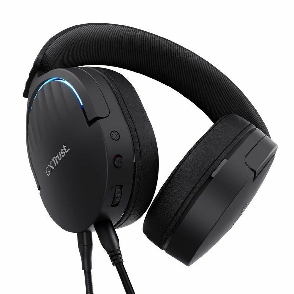 Spelhörlurar med mikrofon Trust GXT 490 Svart - 3