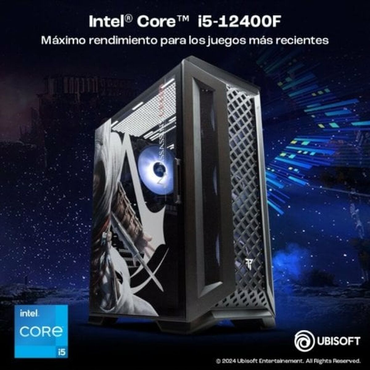 Bordsdator PcCom Ready Intel Core i5-12400F 32 GB RAM 1 TB SSD Nvidia Geforce RTX 4060 - 2