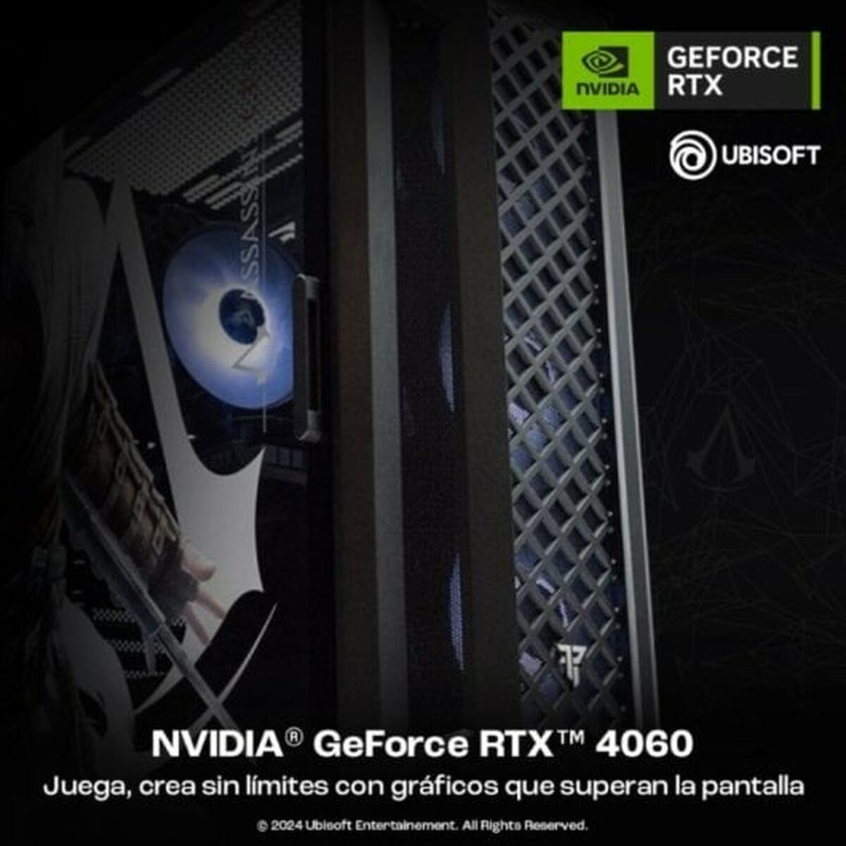 Bordsdator PcCom Ready Intel Core i5-12400F 32 GB RAM 1 TB SSD Nvidia Geforce RTX 4060 - 4