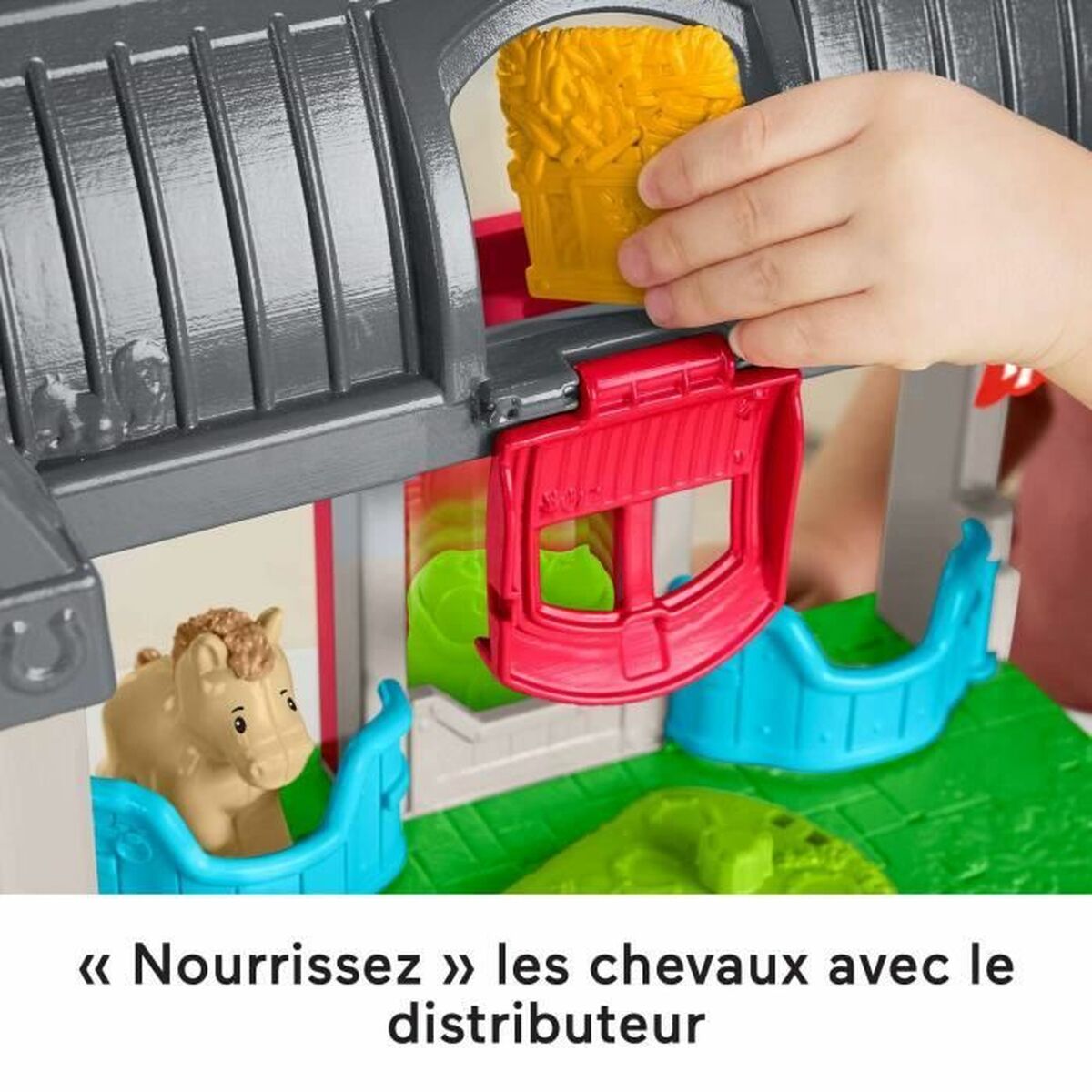 Playset Fisher-Price Happy Horses Stable 7 Delar - 6