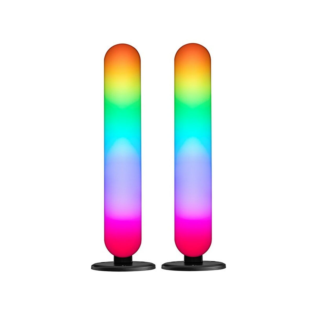 Skrivbordslampa Tracer RGB Ambience - Smart Flow Svart Multicolour - 2
