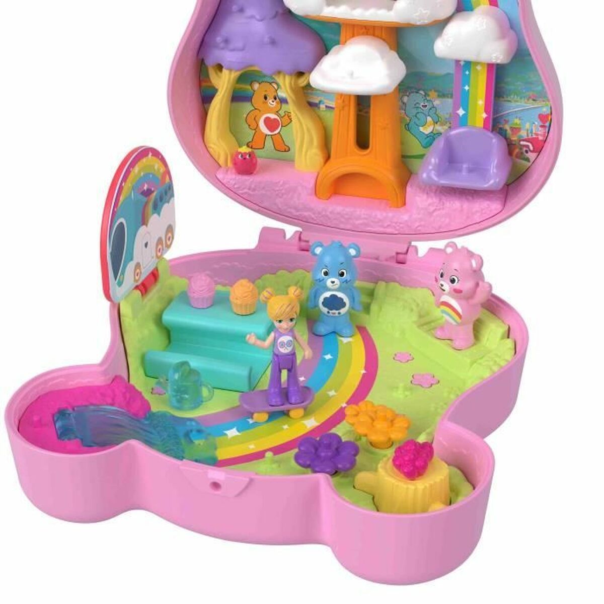 Playset Polly Pocket CARE BEARS BOX - 2