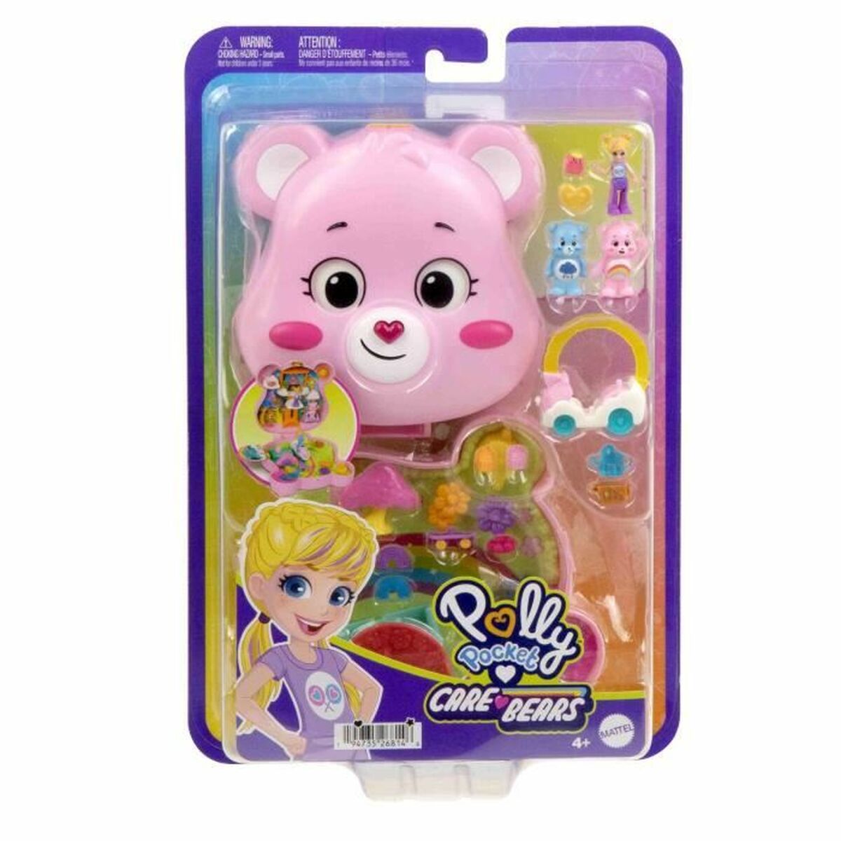 Playset Polly Pocket CARE BEARS BOX - 6