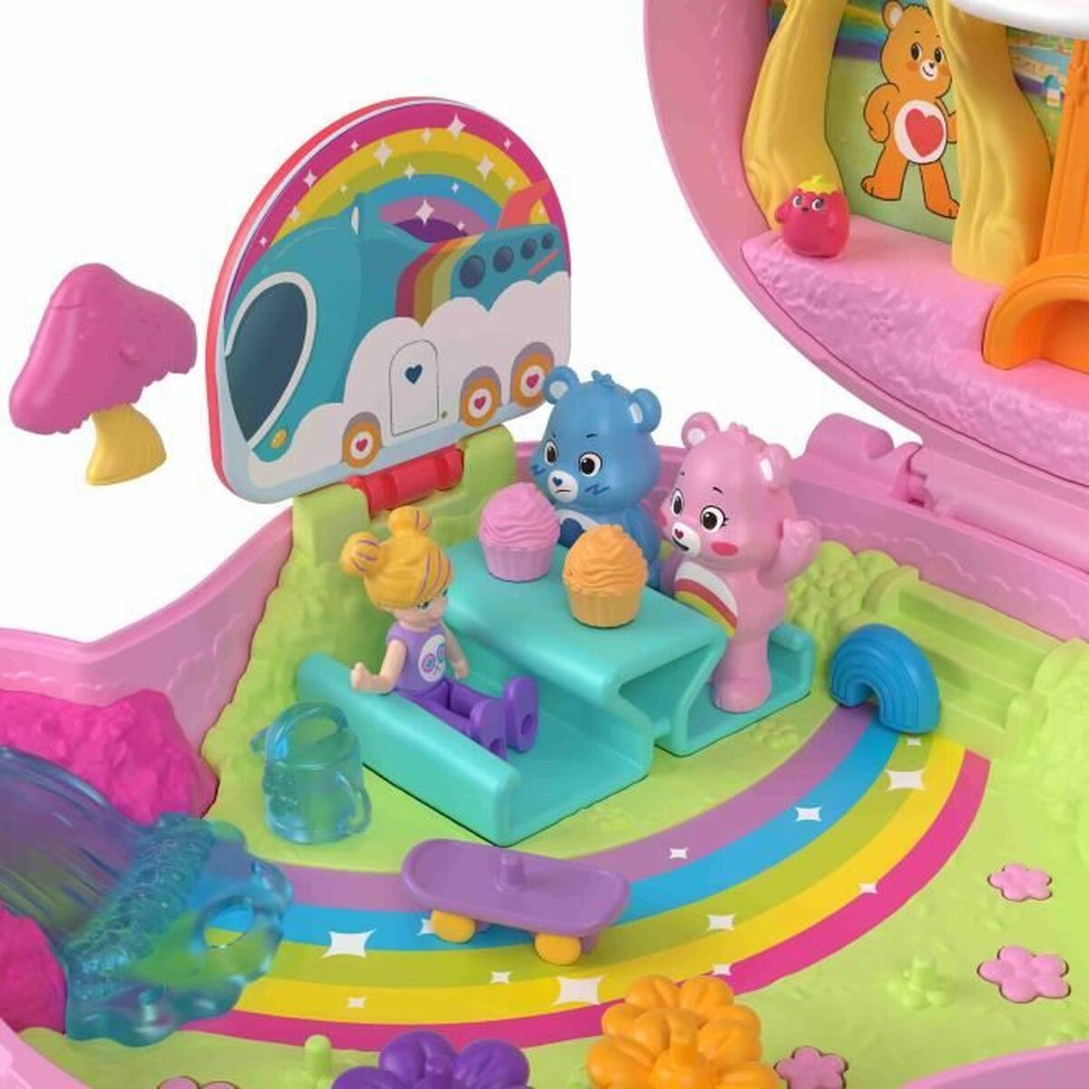 Playset Polly Pocket CARE BEARS BOX - 4