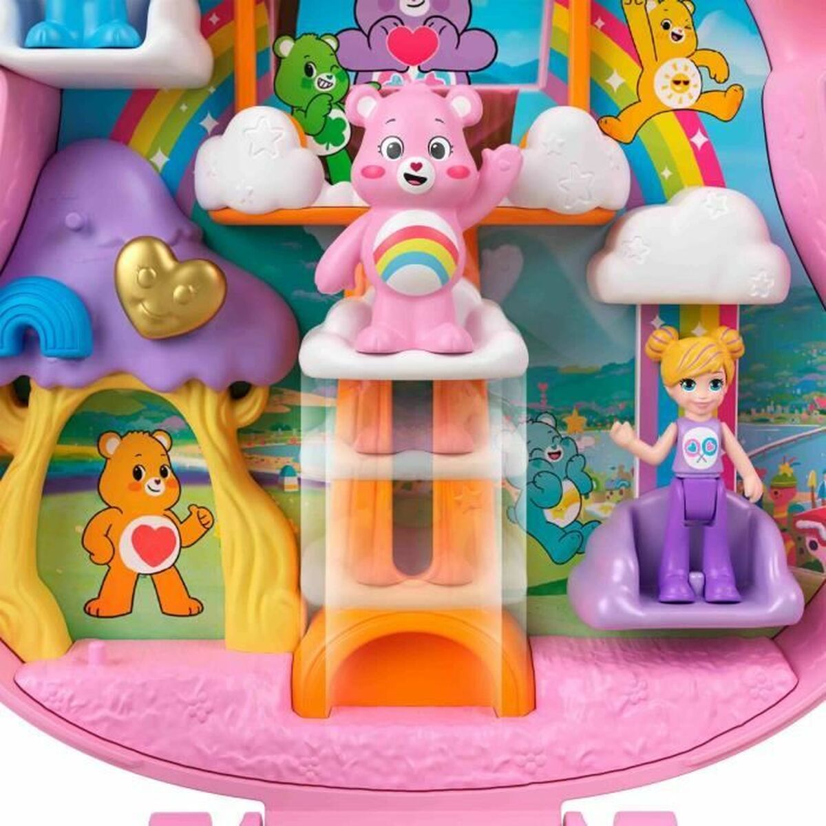 Playset Polly Pocket CARE BEARS BOX - 5