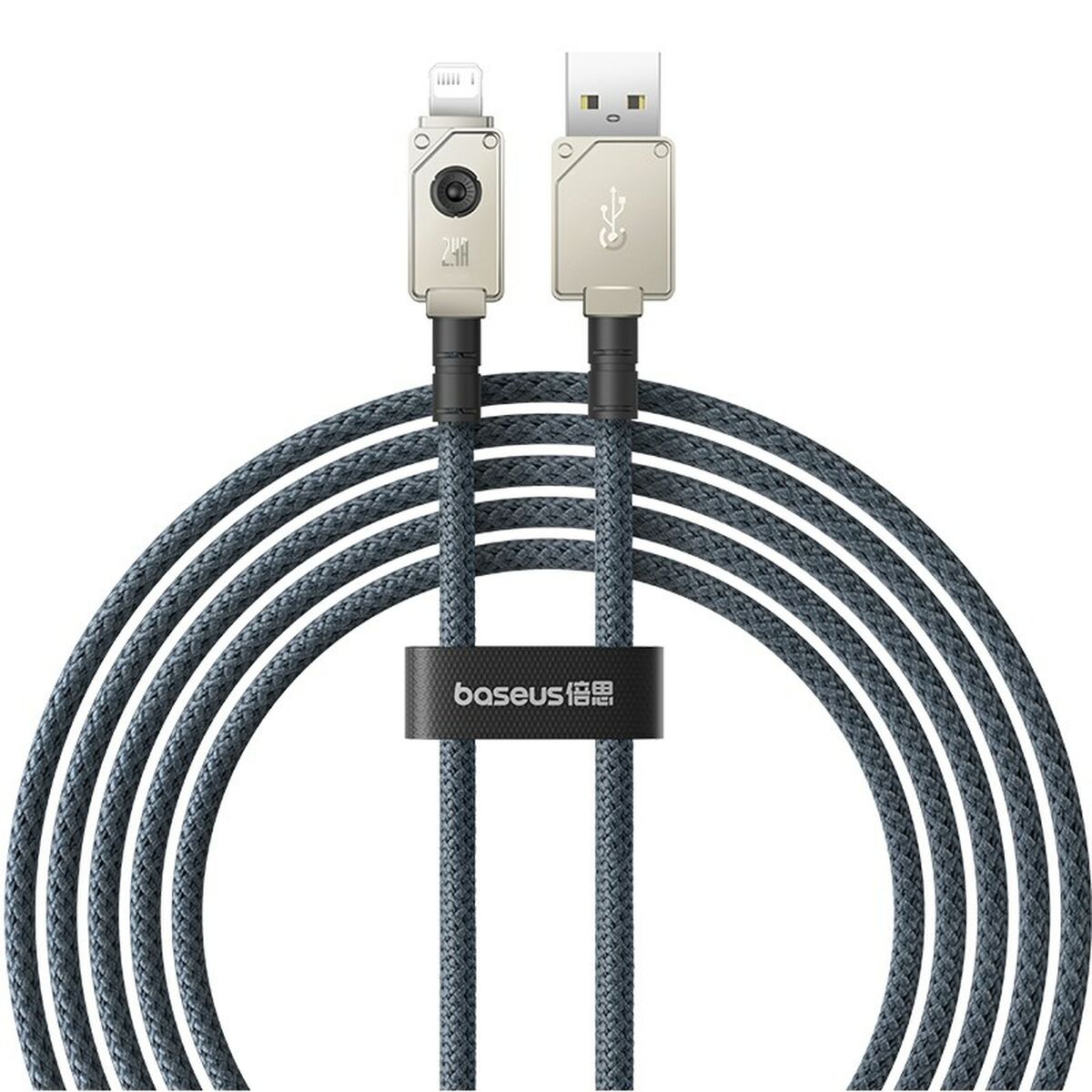 Kabel USB till Lightning Baseus P10355802111-01 Svart 2 m