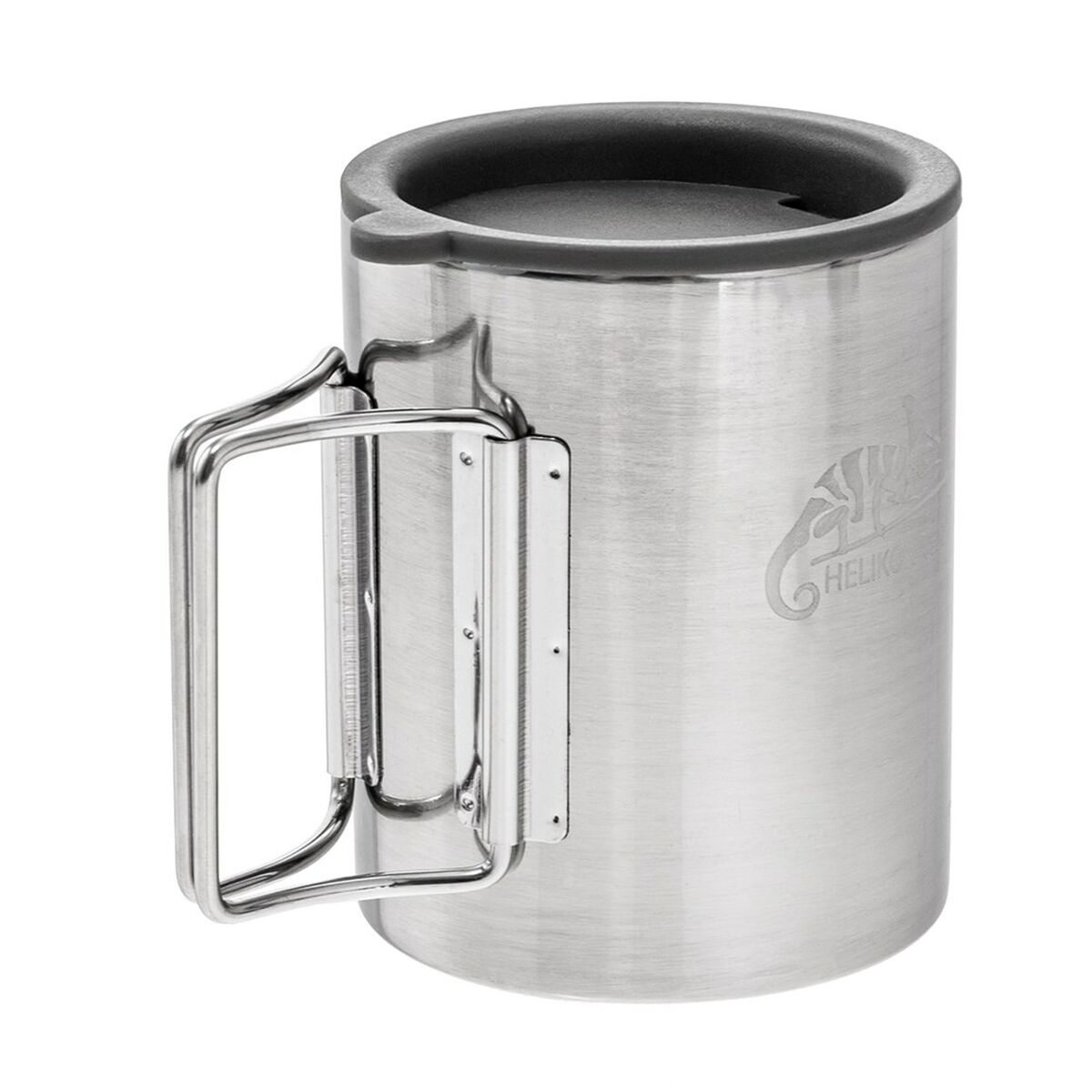 Termos Helikon HE.TK-TK1-SS-15 Svart Silvrig Rostfritt stål 250 ml - 2