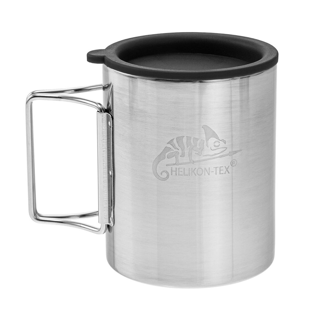 Termos Helikon HE.TK-TK1-SS-15 Svart Silvrig Rostfritt stål 250 ml