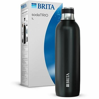 Termos Brita 1046734 Svart Silvrig Rostfritt stål 1 L