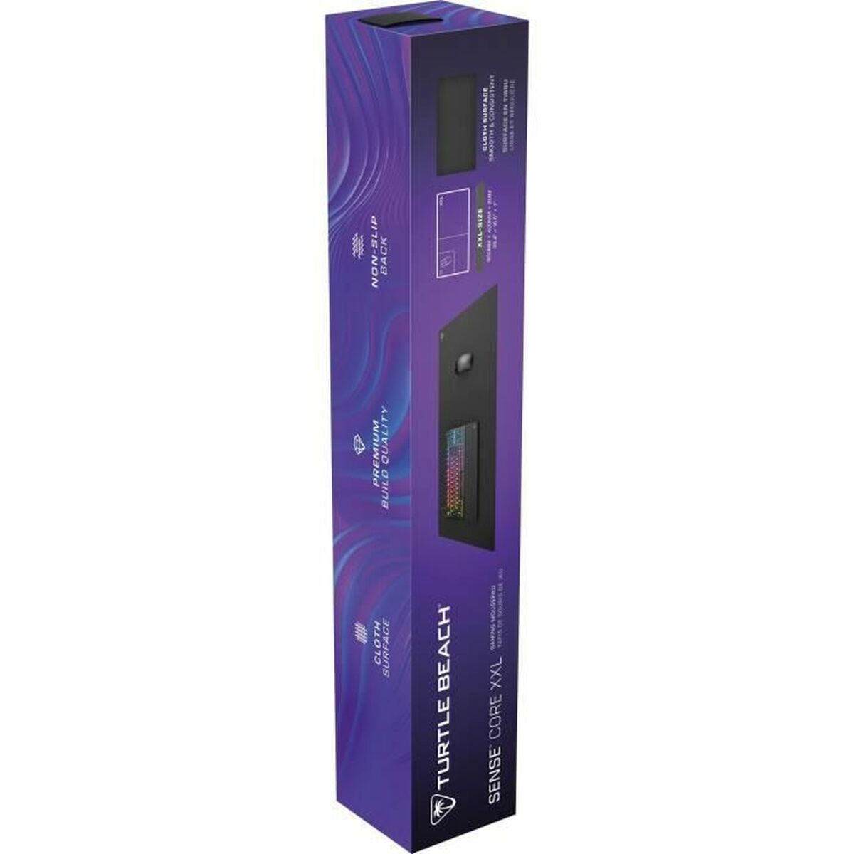Musmatta Turtle Beach Sense Core XXL Svart - 5