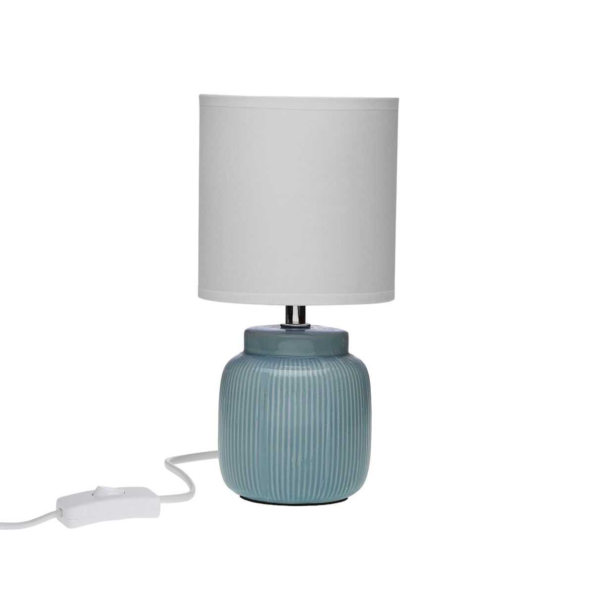 Bordslampa Versa Vesta Blå Keramik 13 x 26 x 10 cm - 2