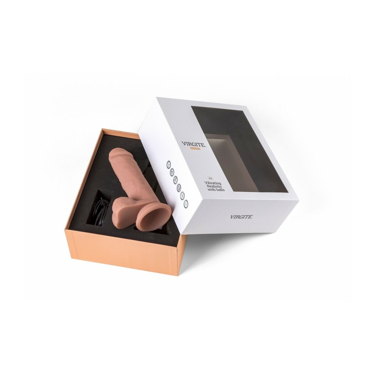 Realistisk vibrator Virgite - 5
