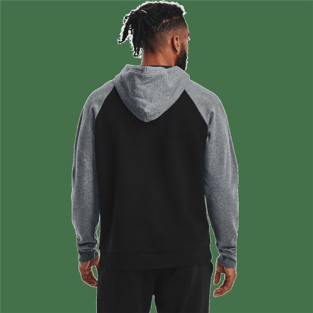 Tröja med huva Herr Under Armour Svart - 4