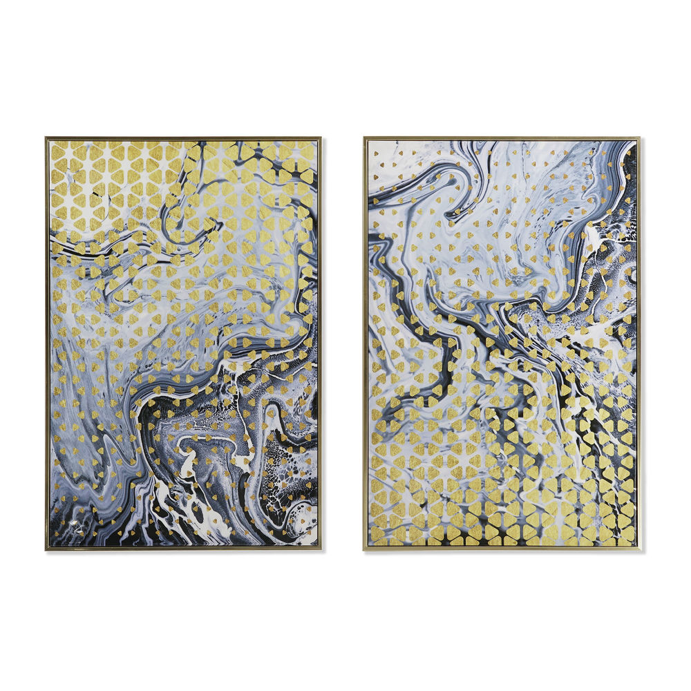 Kanvas DKD Home Decor polystyren Kanvas 60 x 3 x 90 cm