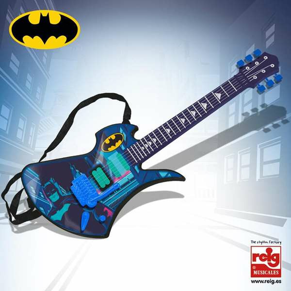 Gitarr för barn Batman Elektronik - 9